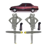 Par Máquina Vidro Manual Monza 4p Diant 1985 A 1996 + Mavela