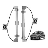 Par Maquina Vidro Manual Novo Corsa Sedan Hatch Traseira