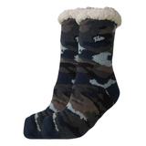 Par Meia Lã Térmica Quente Modelo Bota Grossa Masculina 39b