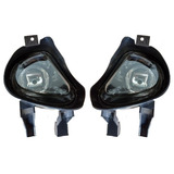 Par Milha Original Fortluz Lente Vidro Lisa Corsa 2001 Novo