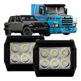 Par Milha Universal 6 Leds Retangular