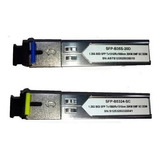 Par Módulos Gbic Sfp 20km Sc B63s + B35s Bidirecional C/ Nfe