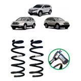 Par Molas Traseira Reforçada Gnv Gás Honda Crv 2006 A 2015