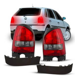Par Moldura Acabamento + Lanterna Traseira Gol G3 99 00 2001