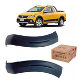 Par Moldura Do Para-choque Dianteiro Saveiro G5 Cross Vw