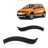 Par Moldura Parachoque Dianteiro Vw Crossfox 2010/2014