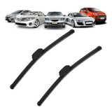 Par Palheta Auto Limpadador Parabrisa Silicone Dianteira