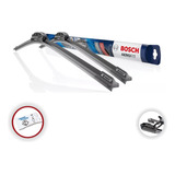 Par Palheta Limpador Silicone Aerofit Original Bosch Ford