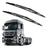 Par Palhetas Limpador De Parabrisa Mercedes-benz Axor 01-24