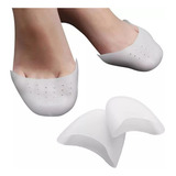 Par Palmilhas Dedos Protetor Biqueira Silicone Salto Sapato