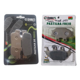 Par Pastilha Freio Dianteiro + Traseiro Dafra Next 250