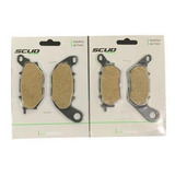 Par Pastilha Freio Yamaha Mt03 R3 Scud