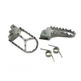 Par Pedaleira Crf 230 Crf 250f Xr 200 250 Aço Inox Oxxy