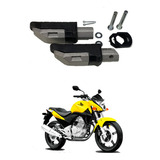 Par Pedaleira Dianteira Traseira Cb 300 2009+