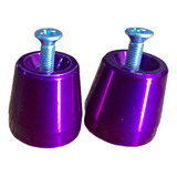 Par Peso Do Guidão Pcx 150 2019 2020 2021 Alumínio Roxo