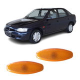 Par Pisca Lateral Escort Zetec Ambar Paralama