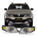 Par Pisca Seta Capa Retrovisor Sandero 2015 2016 2017 2018