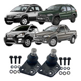 Par Pivô Suspensão Dianteiro Fiat Palio Idea Strada Adv