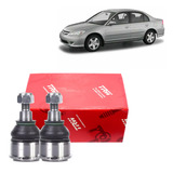 Par Pivo Trw Suspensão Dianteira Inferior Honda Civic 2005
