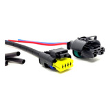 Par Plug Chicote Resistência Ventoinha Peugeot / Citroen C3
