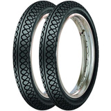 Par Pneu 80/100-14 E 60/100-17 Streetfighter Biz/pop Maggion