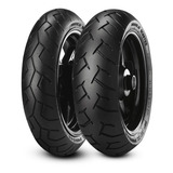 Par Pneu Honda Pcx Pirelli Diablo Scooter Diant + Tras