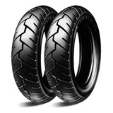 Par Pneu Michelin S1 90/90-10 + 100/90-10 Para Burgman 125