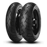 Par Pneu Nova Yamaha Fluo 125 100/90-12 + 110/90-12 Pirelli