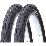 Par Pneu P/ Bike Aro 26 X 2.125 Kenda Flame 57-559 Balão