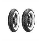 Par Pneu P/ Harley Davidson Heritage Metzeler Faixa Branca