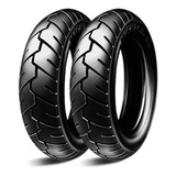 Par Pneu Suzuki Burgman 125 Michelin 350-10 D/t Até 2010
