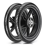 Par Pneu Vipal St600 80/100-18 + 90/90-18 Titan | Fan | Ybr