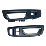 Par Puxador Interno Porta Dianteira Gol Voyage G5 G6 Preto