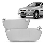 Par Quebra Sol Cinza Corsa Wind Wagon Pick Up 95 96 97 98 99
