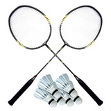 Par Raquete De Badminton Tênis Squash