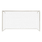 Par Rede Gol Futebol Society Suiço 6mts Fio 4mm Proteção Uv