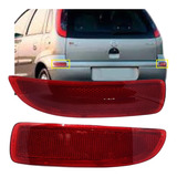 Par Refletor Parachoque Traseiro Gm Corsa Frente Montana