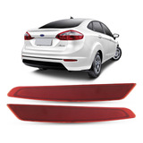 Par Refletor Traseiro New Fiesta Sedan 13 14 15 16 17 18 19