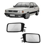Par Retrovisor Gol Saveiro Voyage Parati Quadrado G1 88/96