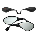 Par Retrovisor Haste Curta Modelo Bmw F800 Para Honda Yamaha