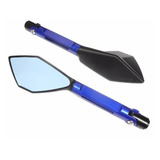 Par Retrovisor Tomok Rizoma Azul Yamaha Lander Cod 15909