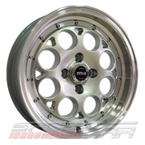 Par Roda Raw Weld Avid.1 / Aro 15 / Tala 4 / 4x100 Arrancada