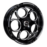 Par Roda Raw Weld Magnum / Aro 15 / Tala 4 / 4x100 Arrancada