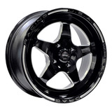 Par Roda Raw Weld Rts Gt / Aro 15 / Tala 8 / 4x100 Arrancada