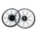 Par Roda Titan Fan 150 Á Disco Cubo Diamantado Raio 4mm