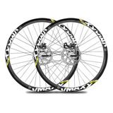 Par Rodas Vmaxx Aro 26 Freio A Disco Modelo Rolamento Preto