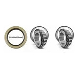 Par Rolamento Roda Dianteira C/ Retentor L200 Hilux. 3pcs