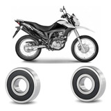 Par Rolamento Roda Dianteira Honda Nxr Bros 160