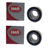Par Rolamento Roda Traseira Peugeot 106 205 206 207 306 Tamb