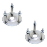 Par Suporte Calota Universal Caminhão Com Rodoar Calibrador